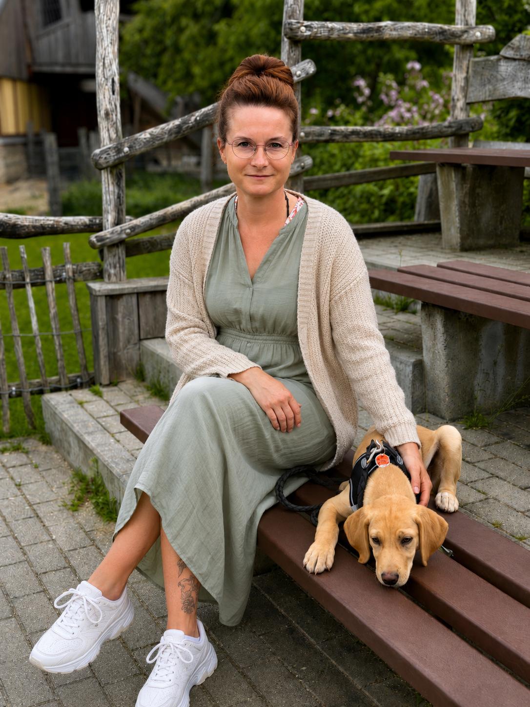 Eindruck aus der Arbeit von Nancy Wichmann